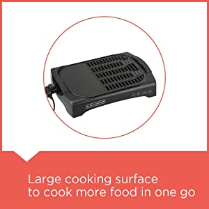 Black & Decker Health Grill Waffle Maker - Black, Lgm70-B5