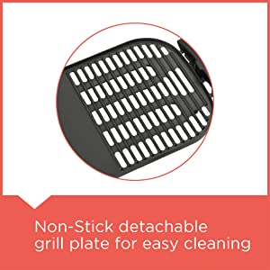Black & Decker Health Grill Waffle Maker - Black, Lgm70-B5