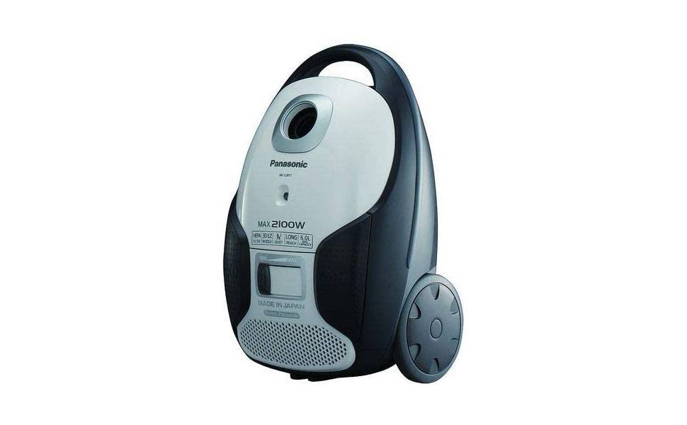 مكنسة كهربائية من باناسونيك, MC-CJ915 W, ابيض, 6 لتر, 2100 واط
