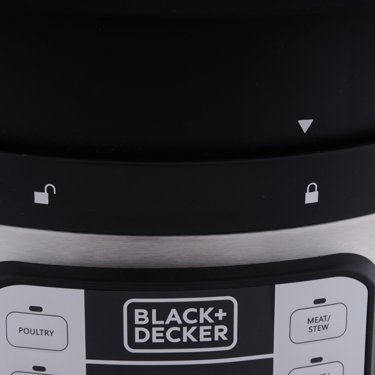 ⁦حلة ضغط كهربائية بلاك + ديكر، 6 لتر، 1000 وات، اسود وفضي - PCP1000-B5⁩ - الصورة ⁦5⁩