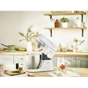 Kenwood KVL4100W Chef XL Stand Mixer, 1200 Watt, 6.7 Liter - White