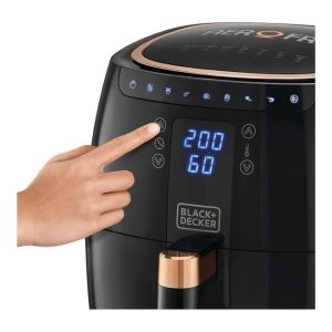 قلاية ديجيتال بلاك اند ديكر، سعة 5.5 لتر، بقوة 1500 وات - AF5539-B5