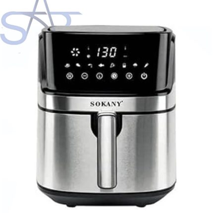 قلاية ديجيتال سوكاني، 8 لتر، 1700 وات، فضي واسود - SK-GZ-8042
