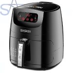 قلاية كهربائية AF600 من بلاك اند ديكر, 5 لتر, 1500 وات, اسود