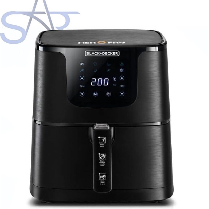 قلاية هوائية بلاك اند ديكر af700-b5 -ديجيتال ,5.8 لتر