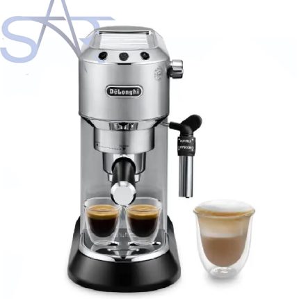 ماكينة قهوة اسبريسو ديلونجي ديديكا، فضي- EC685.M