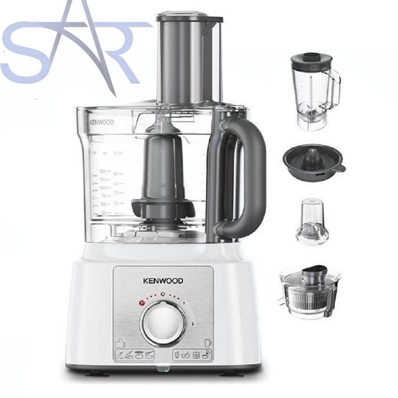 محضر طعام كينوود مالتي برو اكسبريس تي ام، 1000 وات، متعدد الالوان - FDP65.750WH