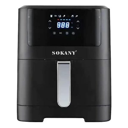 قلايه هوائية سوكاني ديجيتال 8 لتر SK-8043,أسود