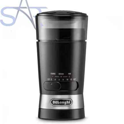 مطحنة قهوة ديلونجي، 90 جم، اسود - KG210