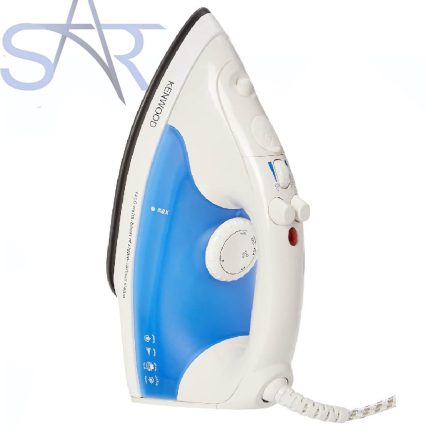 مكواة بخار من كينوود ST387، 1520 وات - ازرق وابيض، الألومنيوم