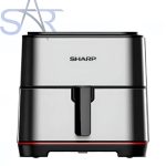 قلاية هوائية شارب ، 7 لتر، 1650 وات، Sharp فضي - KF-AF70RT-S3