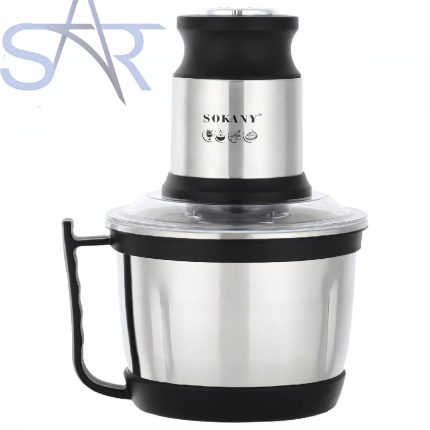 كبة Sokany ( SK-7027) – وعاء استانلس / 3 لتر / 4 شفرات / 800 وات
