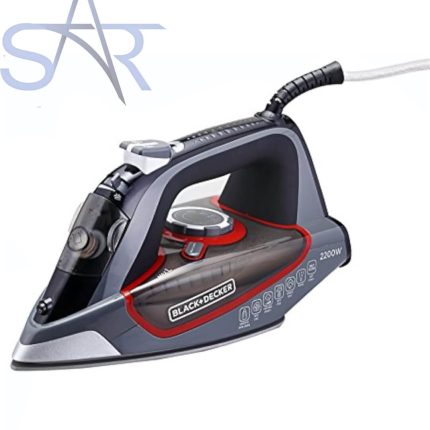 مكواة بخار بلاك + ديكر، 2200 وات، متعددة الألوان- X2050-B5