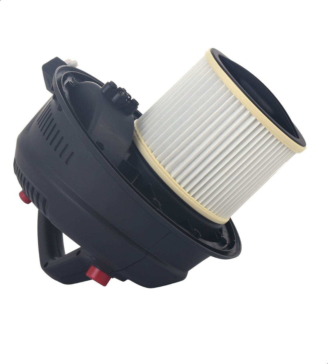 ⁦مكنسة برميل كهربائية بلاك اند ديكر، 1610 وات، فضي/اسود - WV1450-B5⁩ - الصورة ⁦10⁩