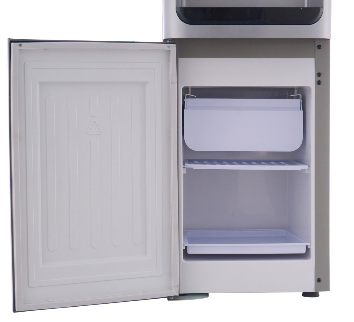 ⁦مبرد مياه كولدير سخن وبارد بثلاجة، فضي - KWD BF 2.1⁩ - الصورة ⁦2⁩