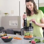 ⁦خلاط يدوي مالتي كويك 9 من ام كيو 9185XLI، براون 1200 واط⁩ - الصورة ⁦3⁩