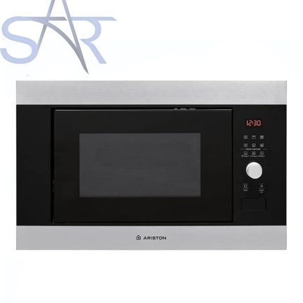 فرن غاز ميكروويف Ariston, 1000 W ,MF25GUKIXA ,لتر 25 ,أسود/ فضي