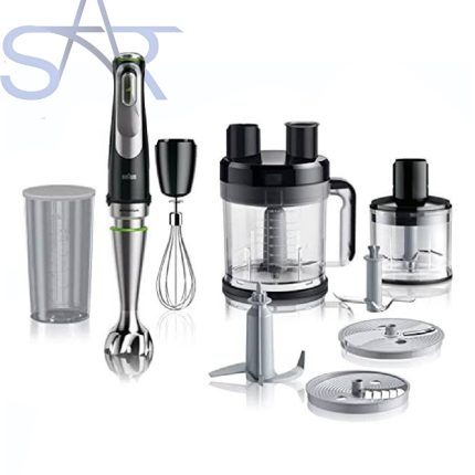 خلاط يدوي مالتي كويك 9 من ام كيو 9185XLI، براون 1200 واط