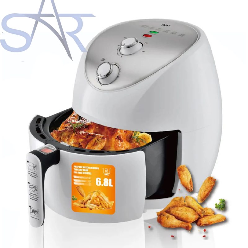 قلاية هوائية راف RAF لون ابيض ، 1500 وات ، 6.8 لتر ، R.5285W