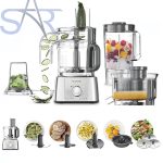 محضر طعام كينوود ,3.0 لتر ,1000 واط ,FDP65.880SI فضي