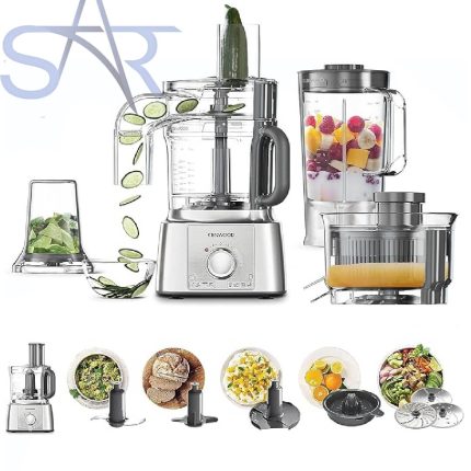 محضر طعام كينوود ,3.0 لتر ,1000 واط ,FDP65.880SI فضي